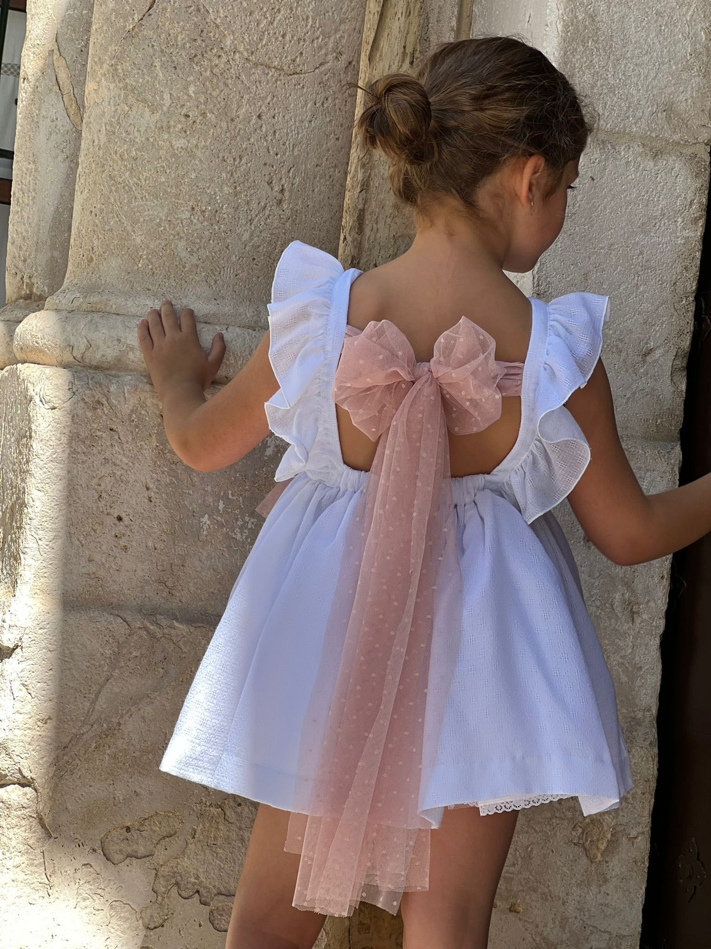 Elegant white dress