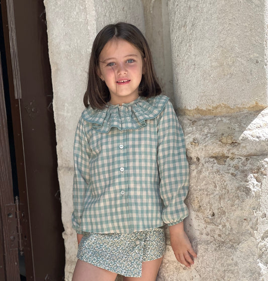 Mint Blossom Girl's Set