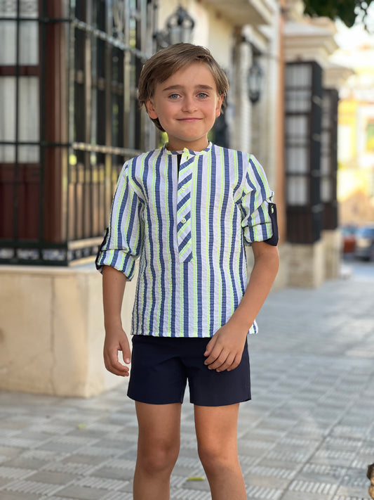 Striped boy's set