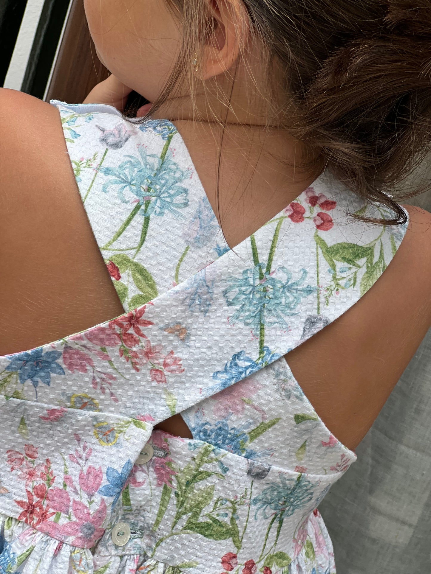 Floral print dress