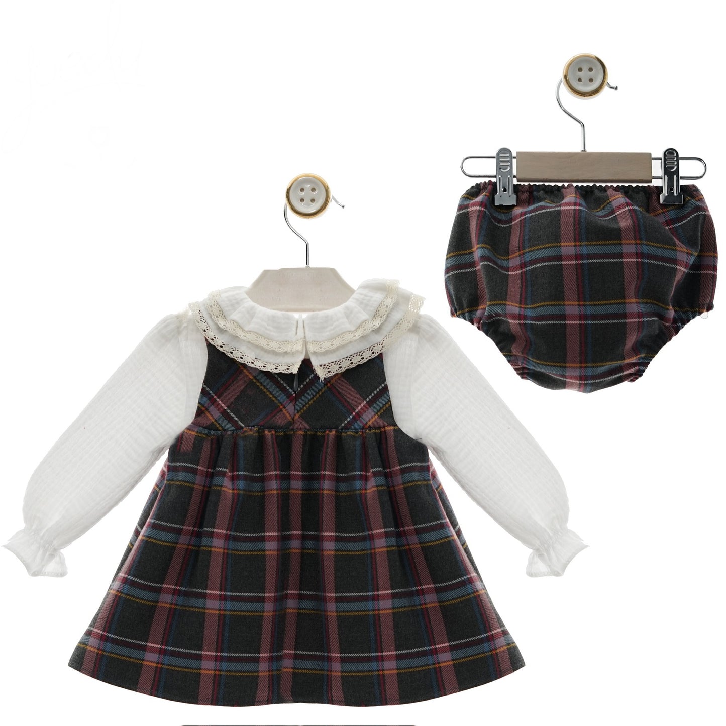 Checkered Girl's Set
