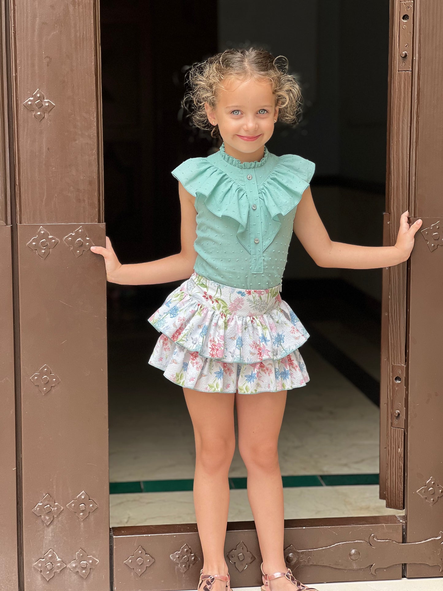 Skirt and Blouse Set