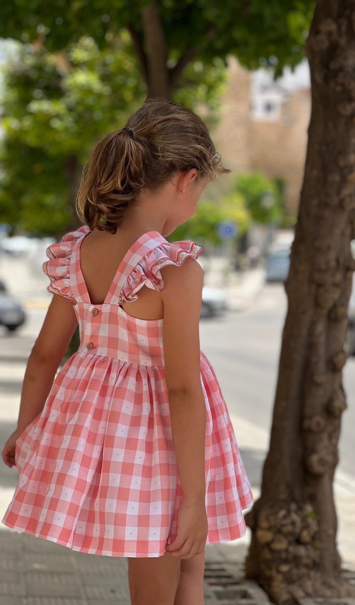 Checkered dress