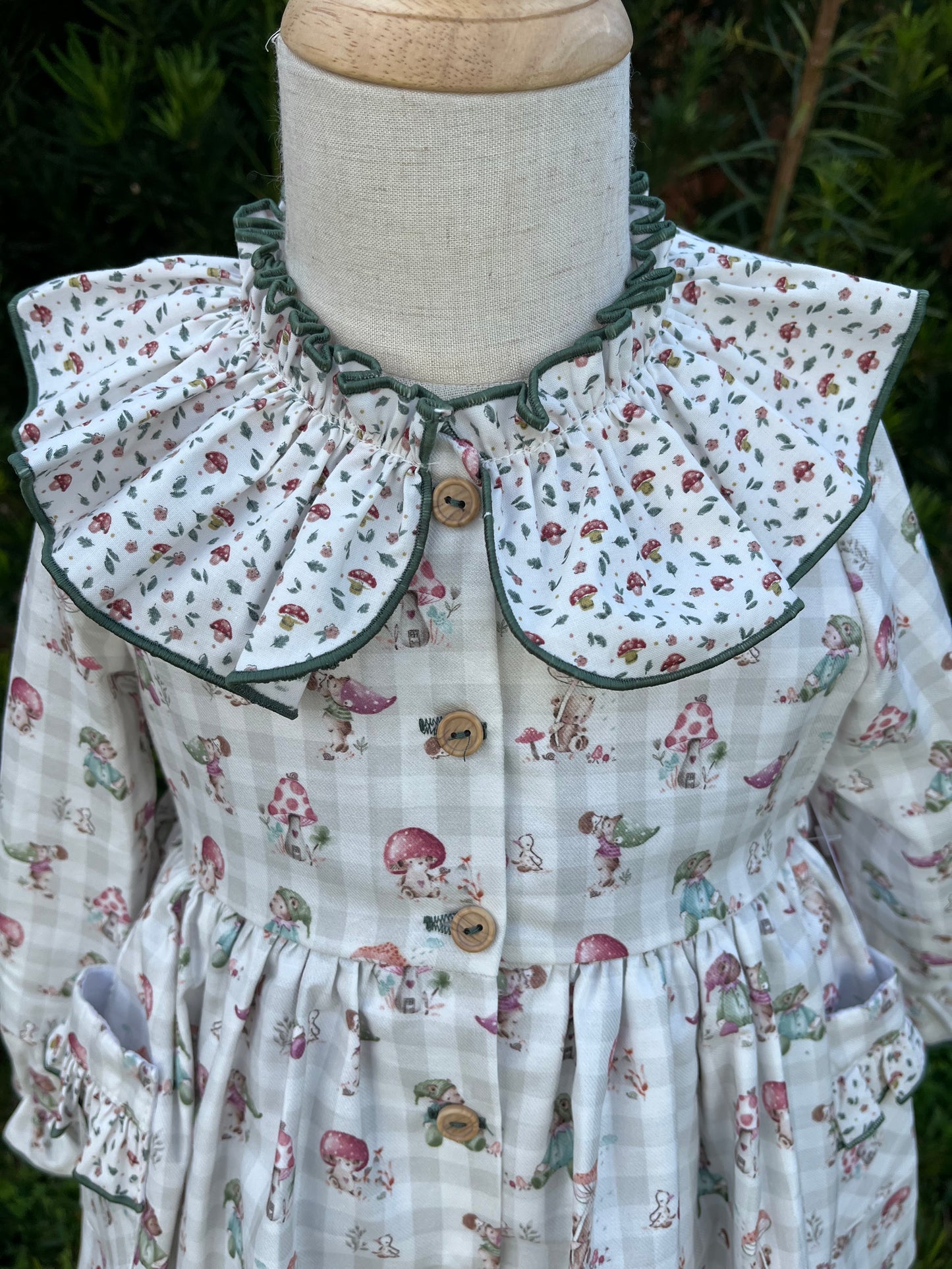 Magic Mushroom Baby Dress
