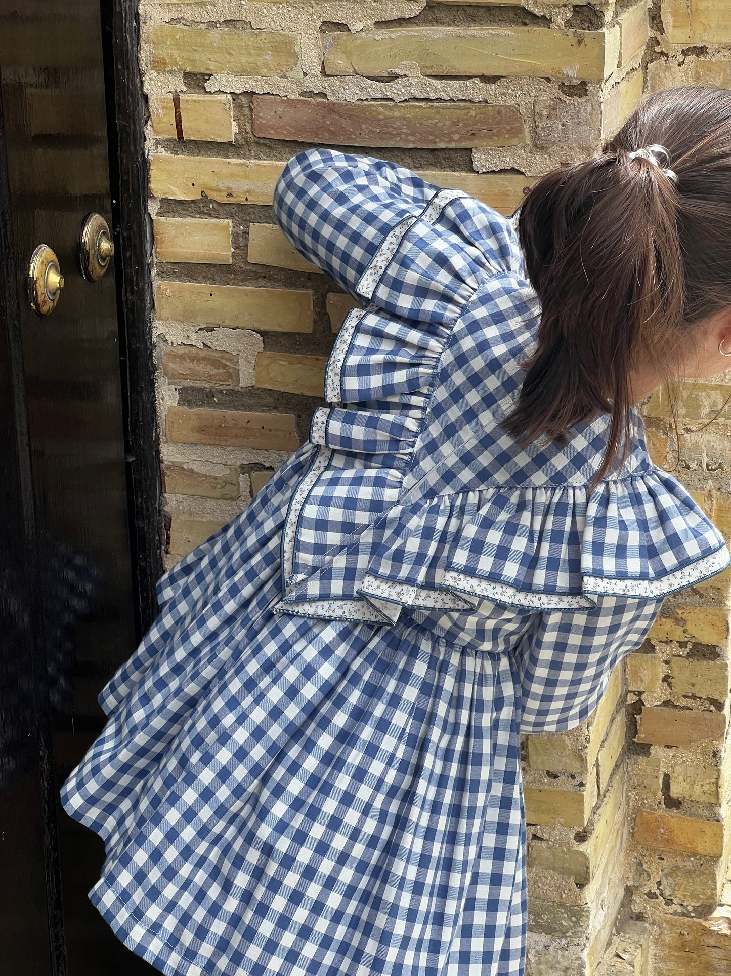 Sweet Blue Belle Girl's Dress