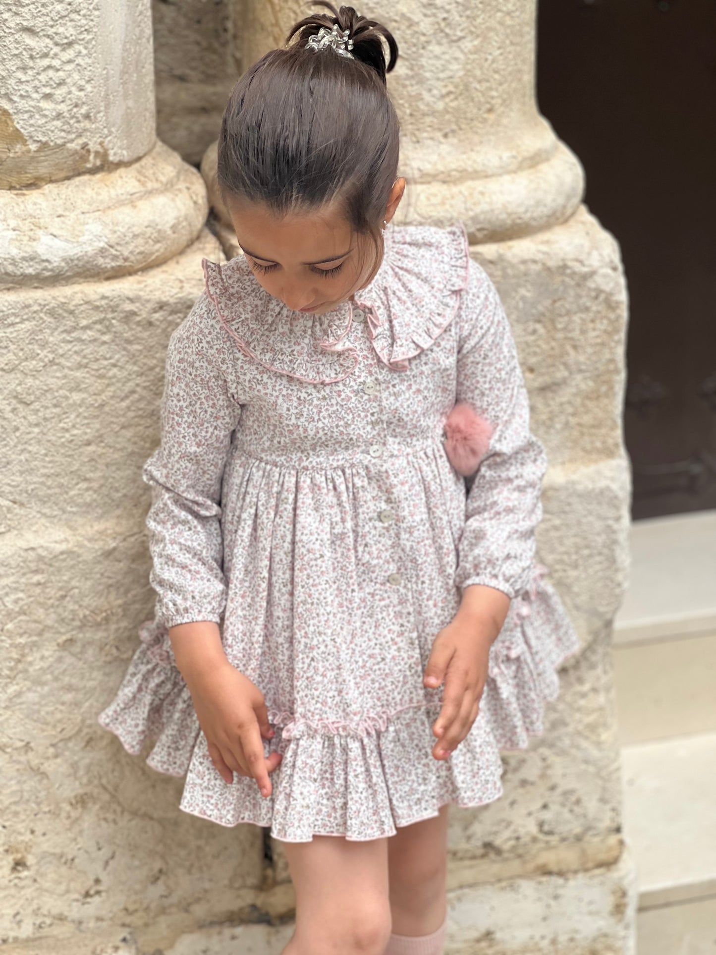 Rosy Garden Girl's Dress