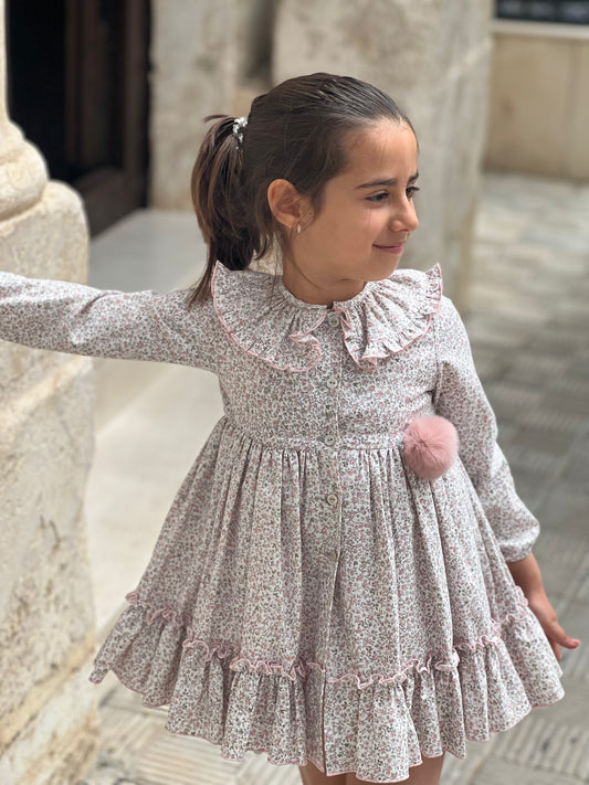 Rosy Garden Girl's Dress