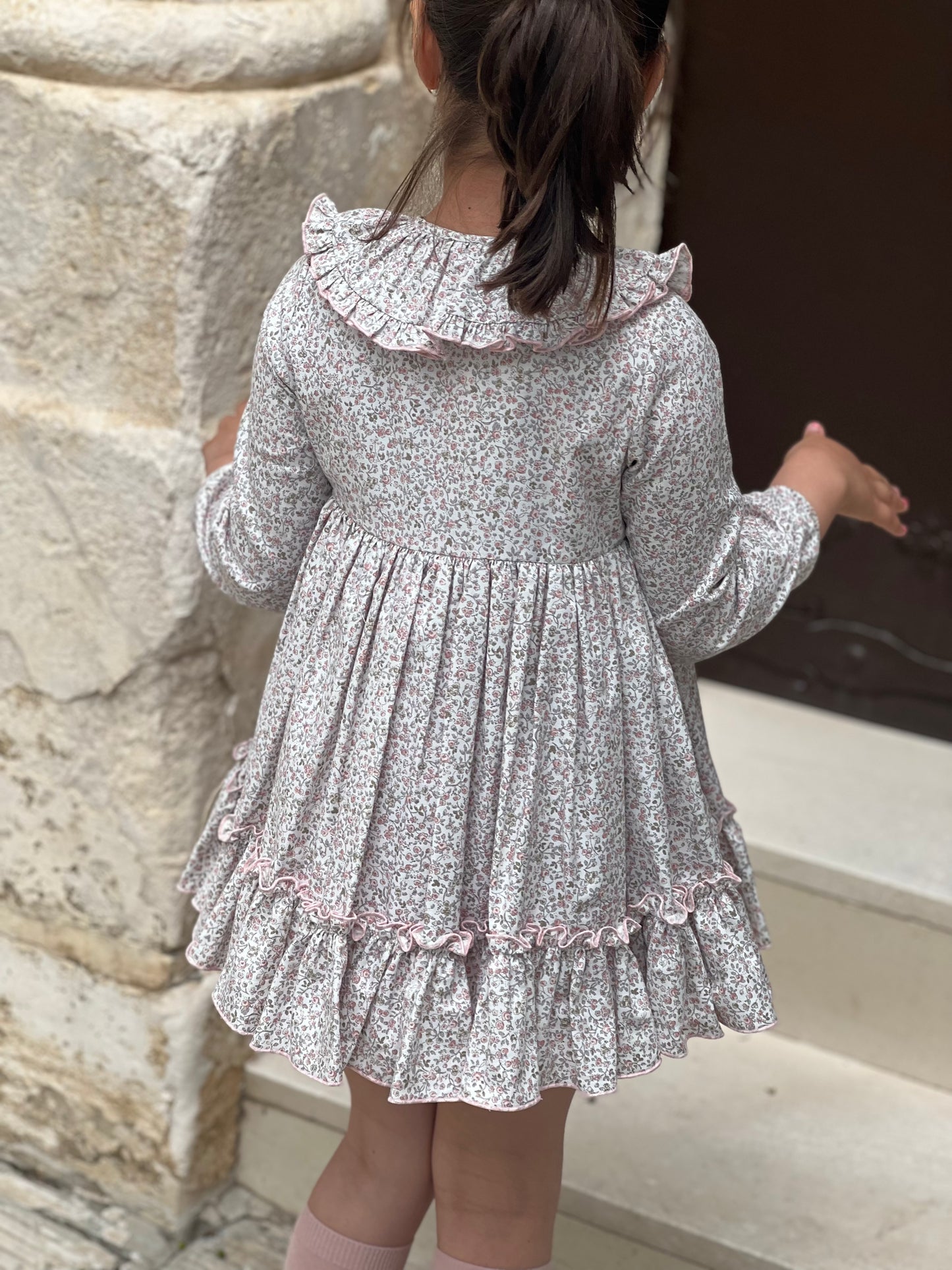 Rosy Garden Girl's Dress