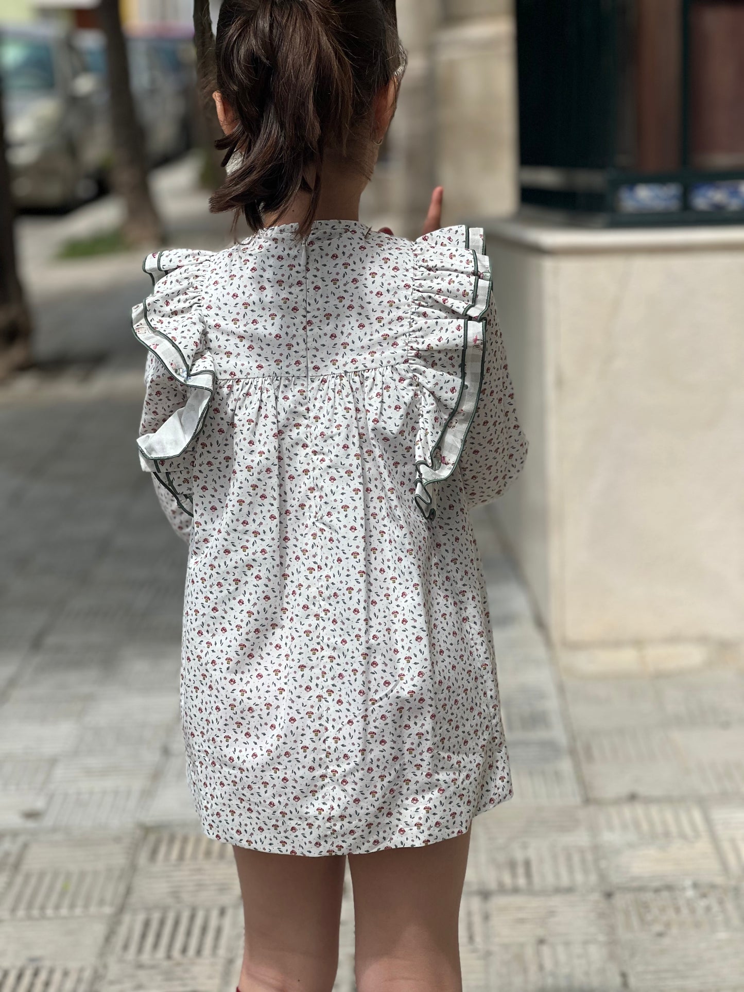 Mushroom Magic Girl's Dress