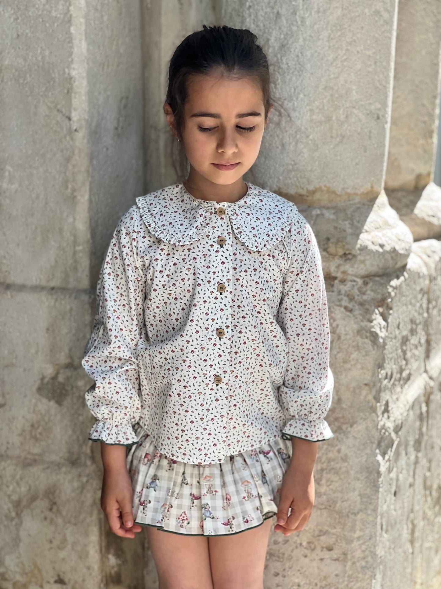 Mushroom Magic Girl's Set