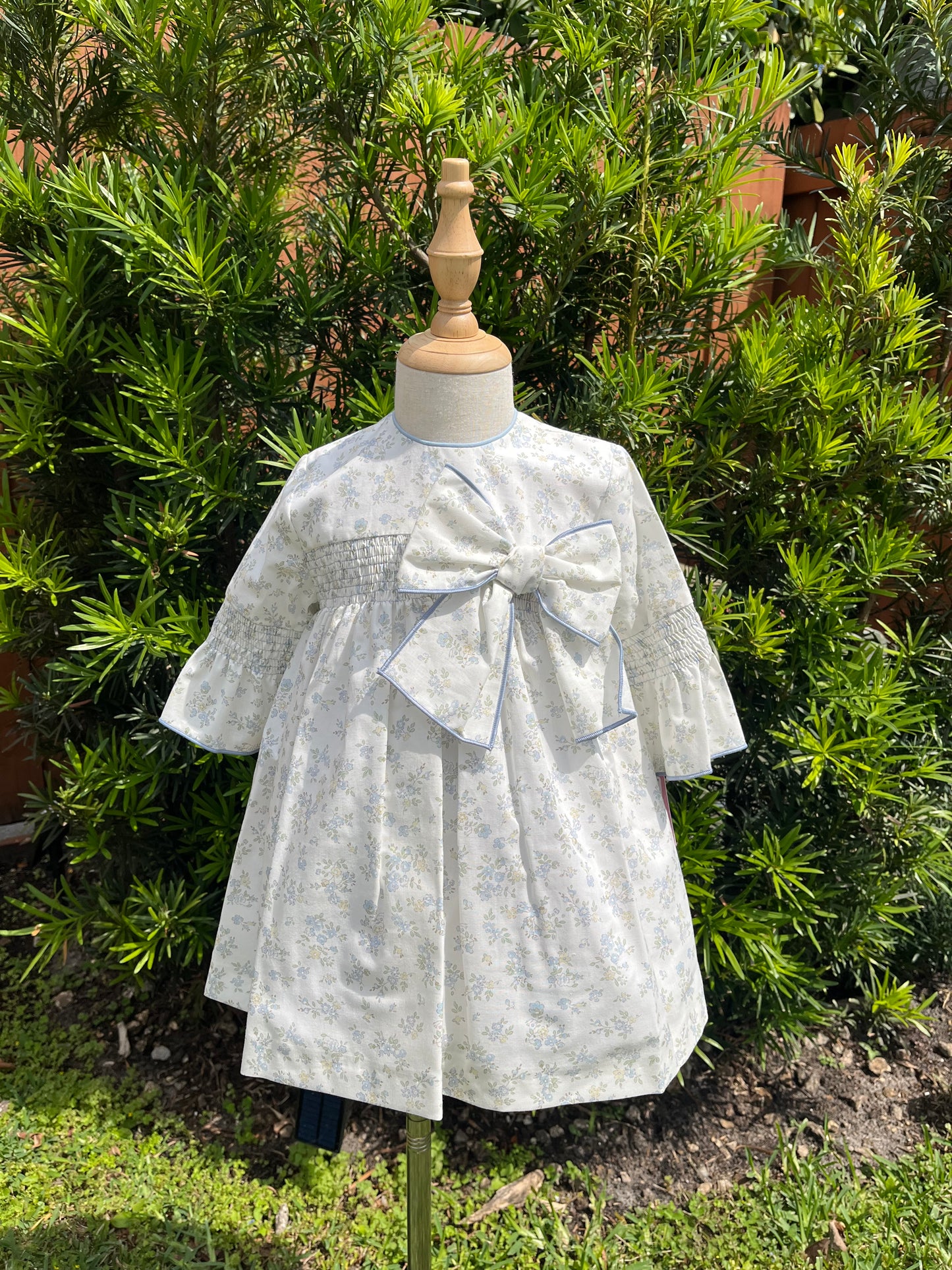 Spring floral dress