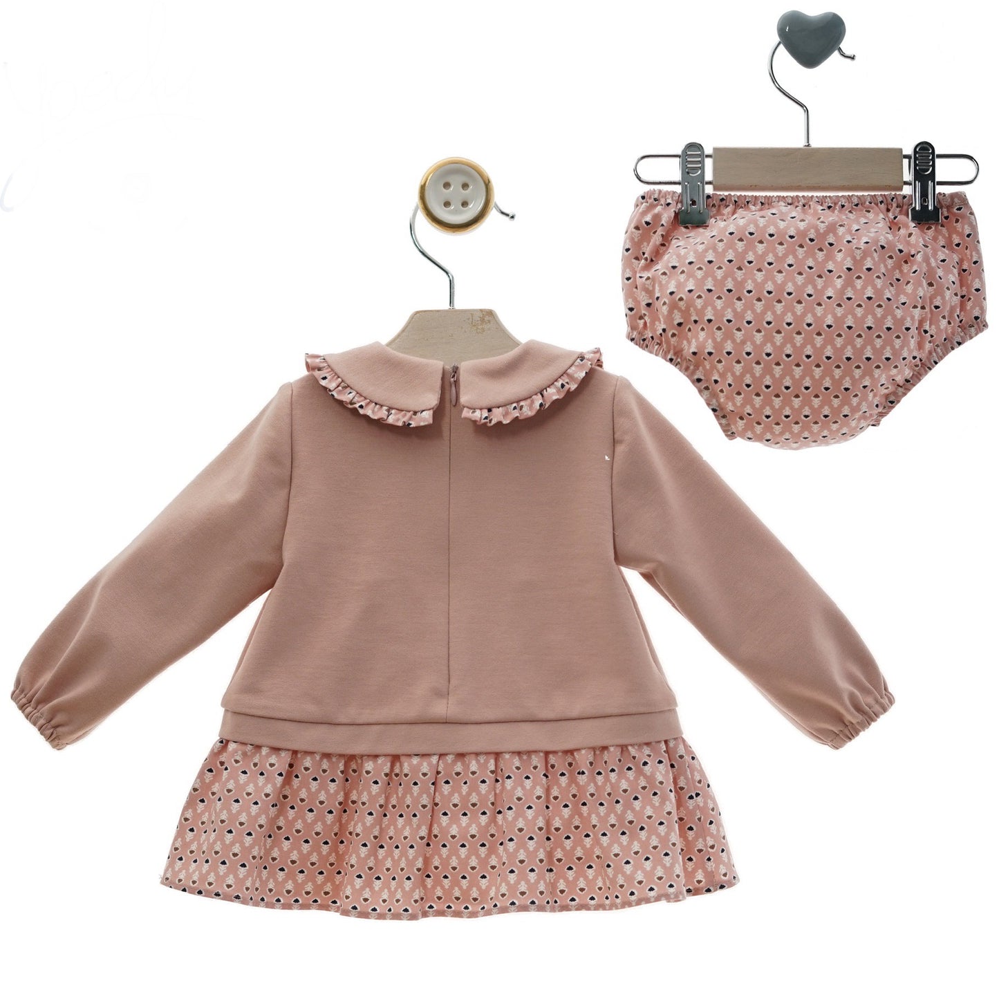 Sweater Pink Printed Dress