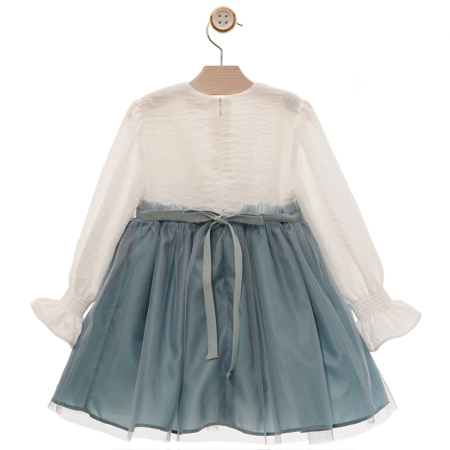Elegant Dress with Tulle