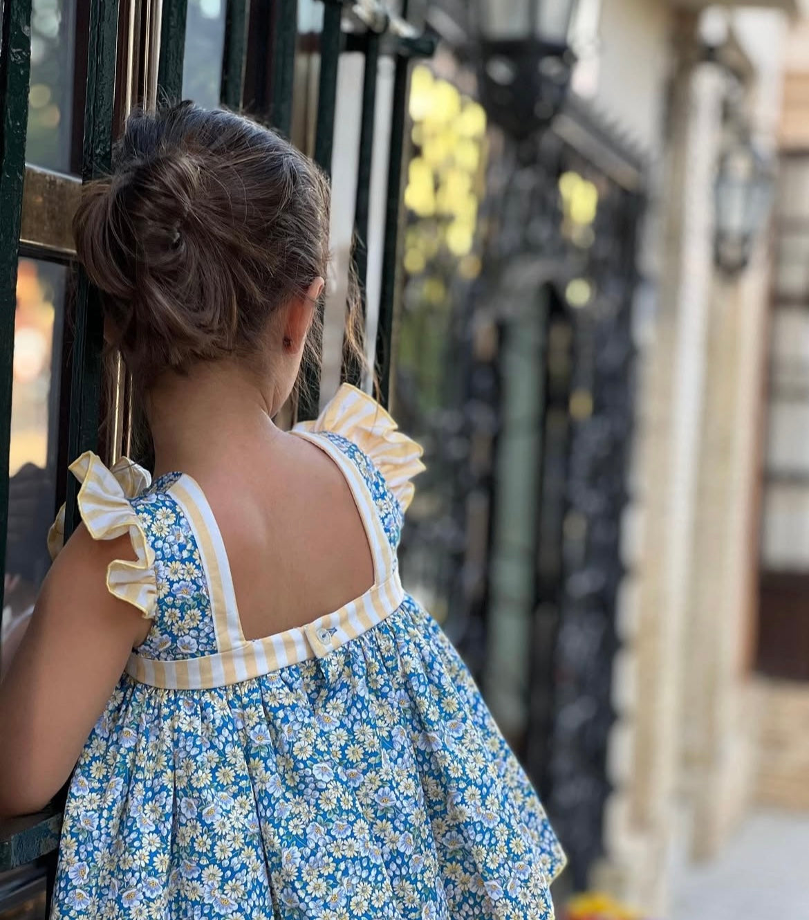 Blue Floral Dress
