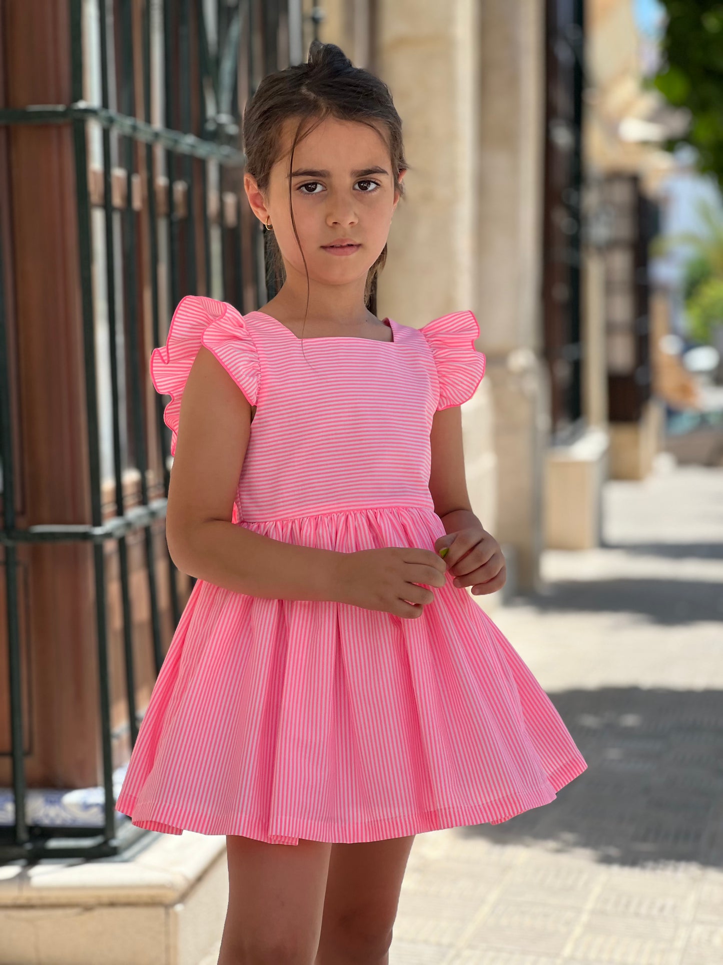 Pink dress