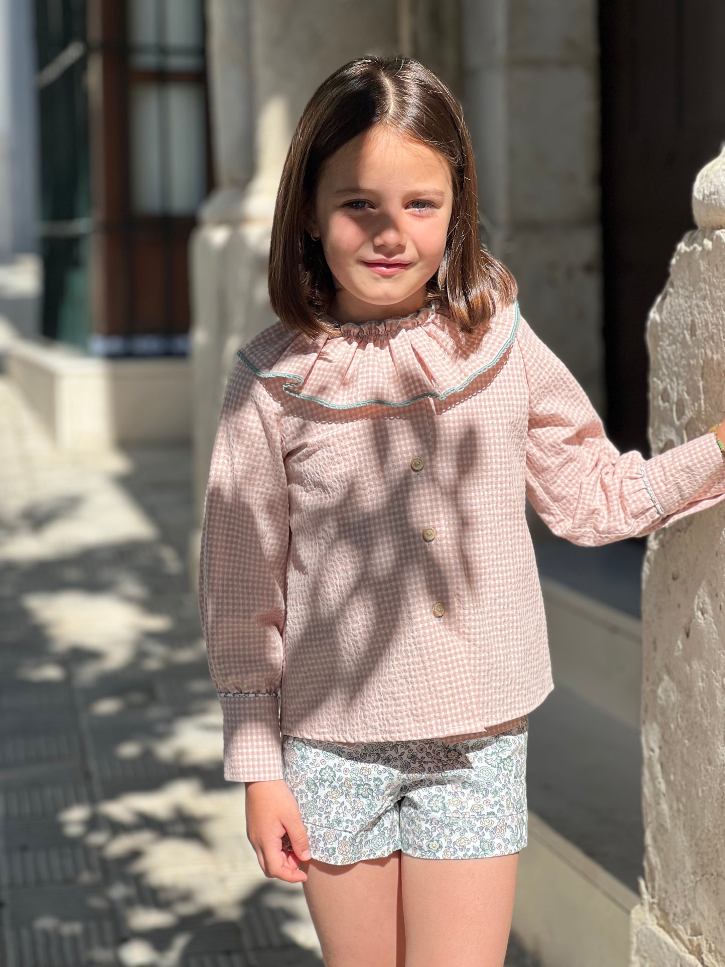 Girl's Shirt and Shorts Set