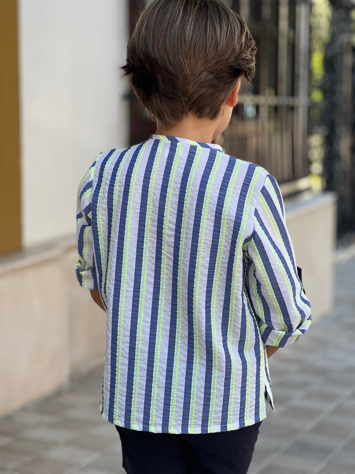 Striped boy's set