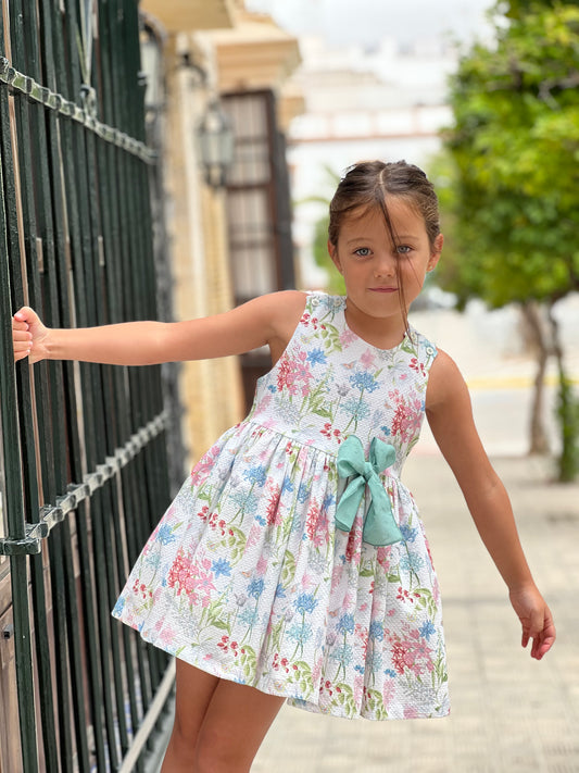 Floral print dress