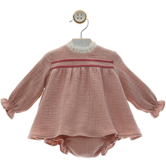 Old Pink Baby Dress