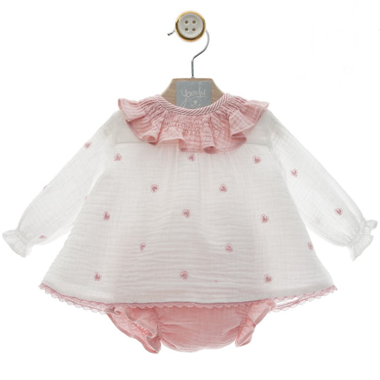 Hearts Baby Dress