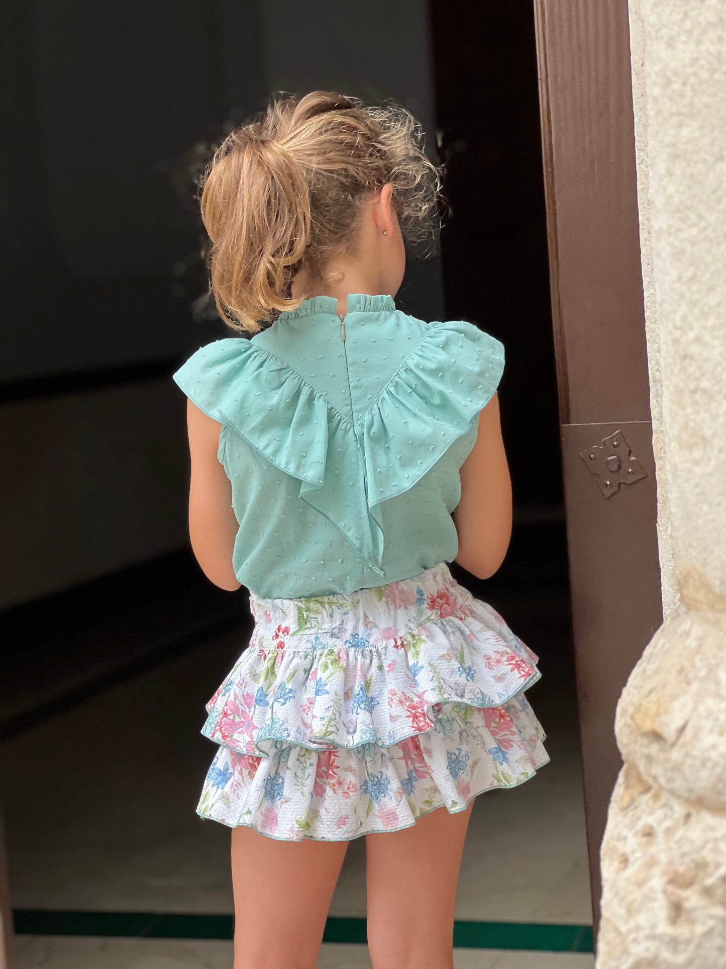 Skirt and Blouse Set