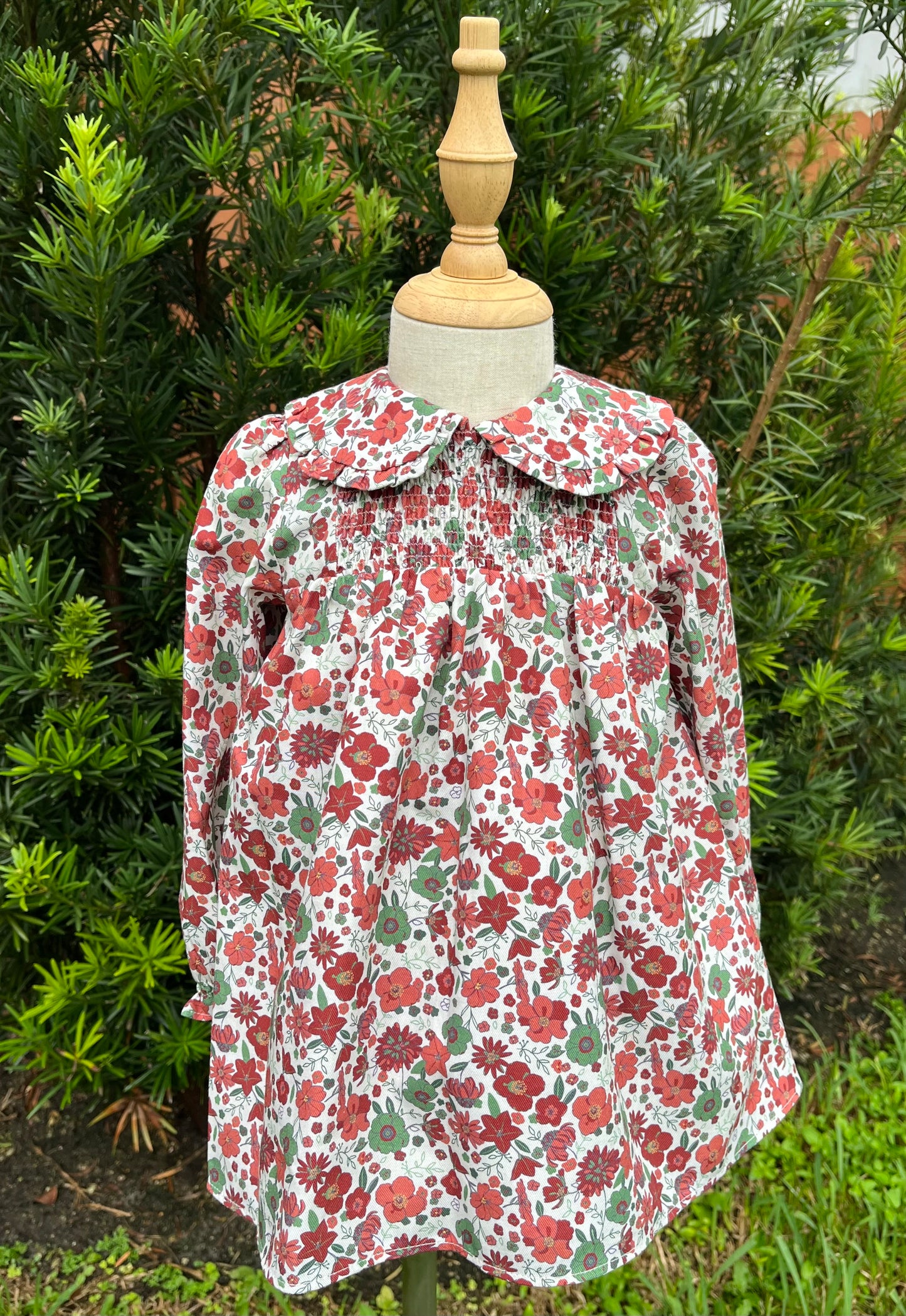 Family Baby Dress with Collar