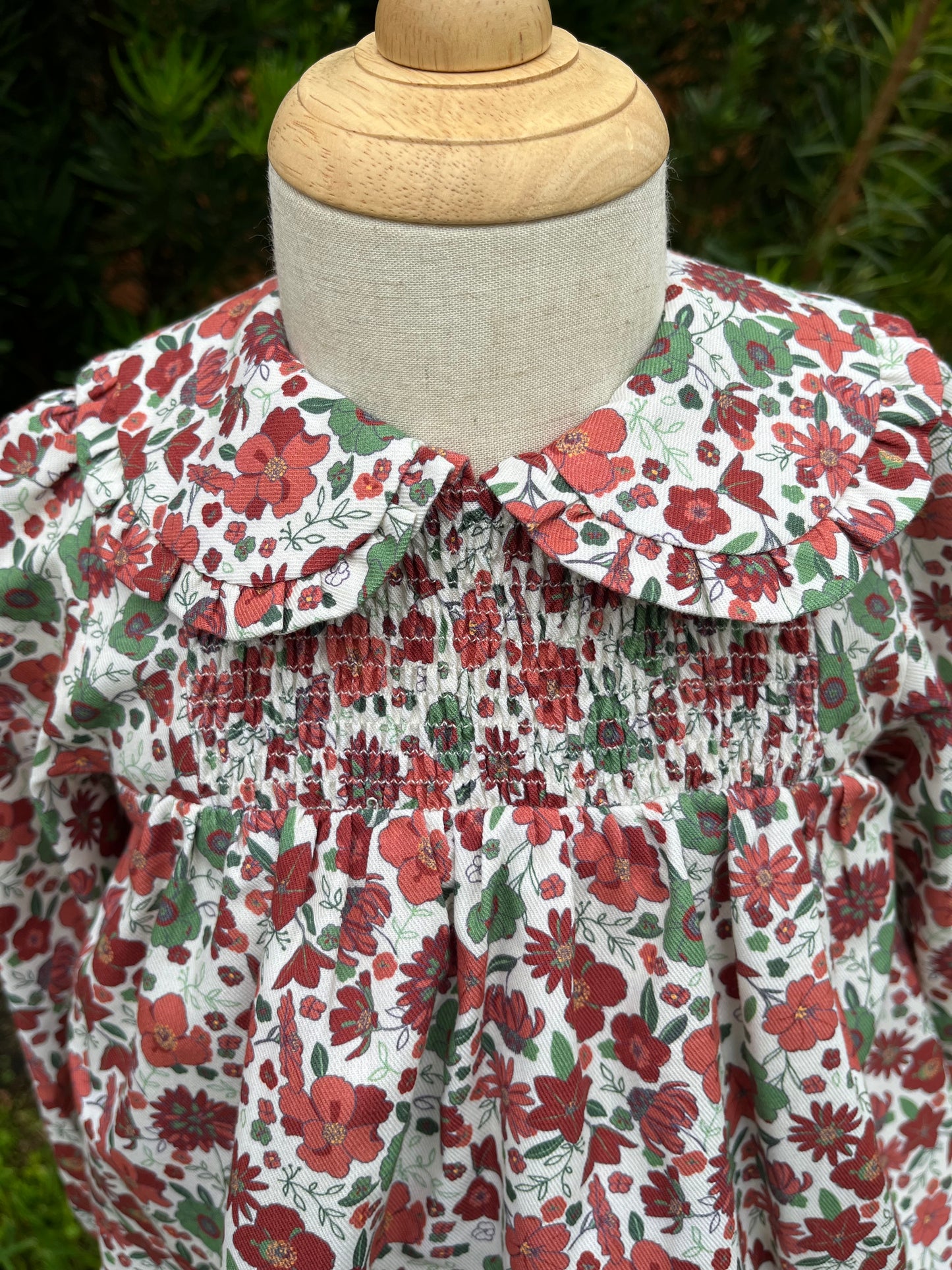 Family Baby Dress with Collar