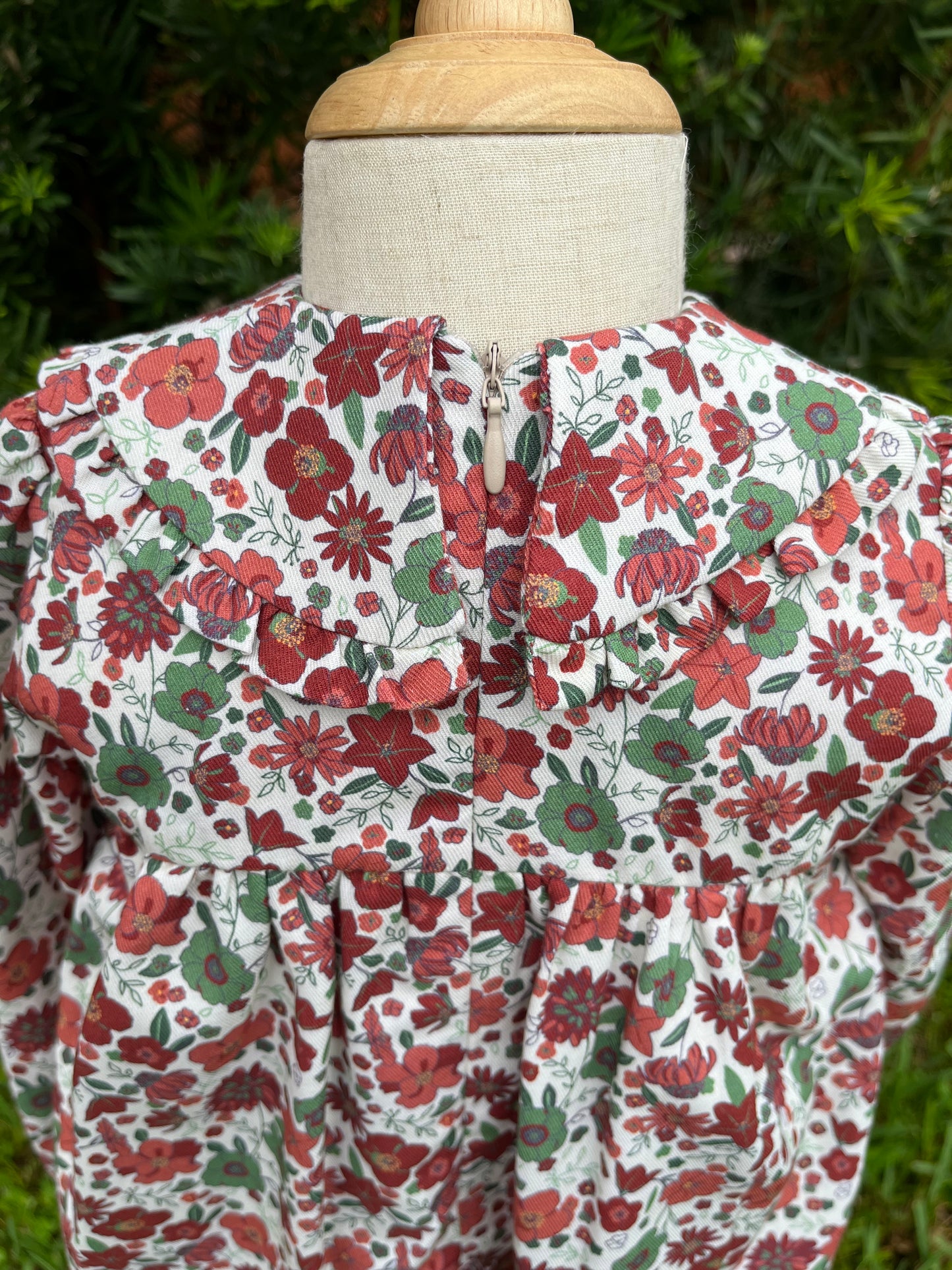 Family Baby Dress with Collar