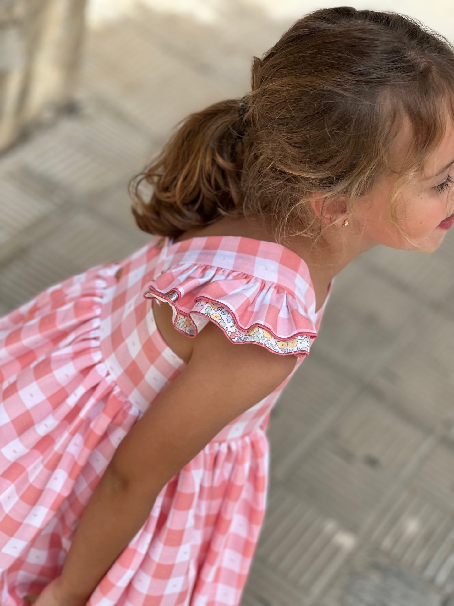 Checkered dress