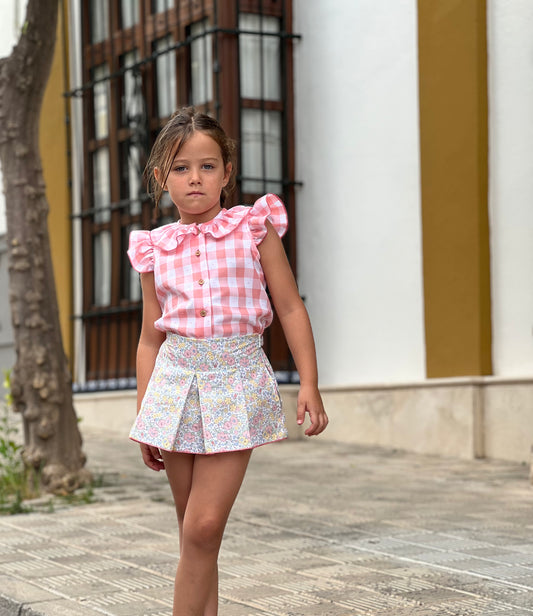 Skirt and Blouse Set