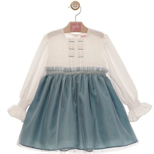 Elegant Dress with Tulle