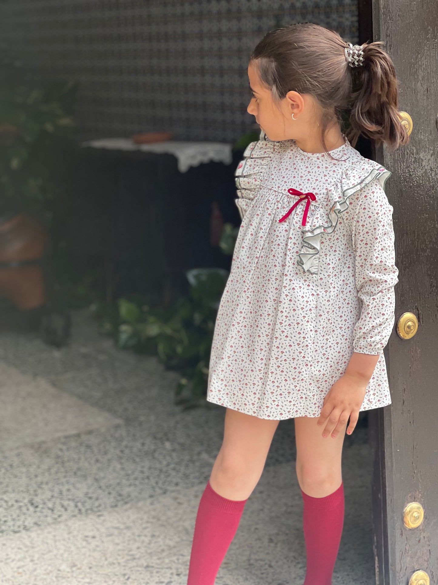 Mushroom Magic Girl's Dress