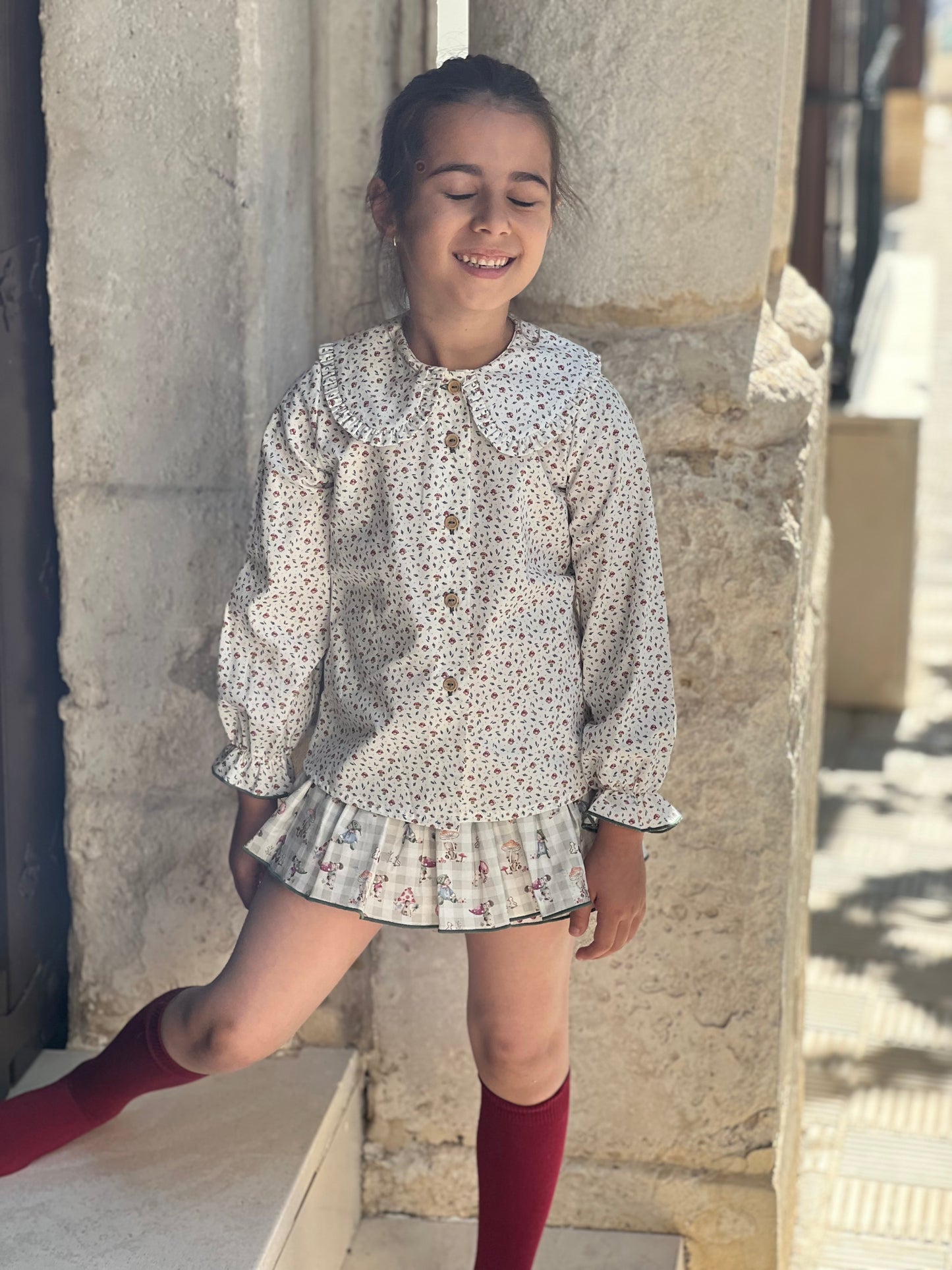 Mushroom Magic Girl's Set